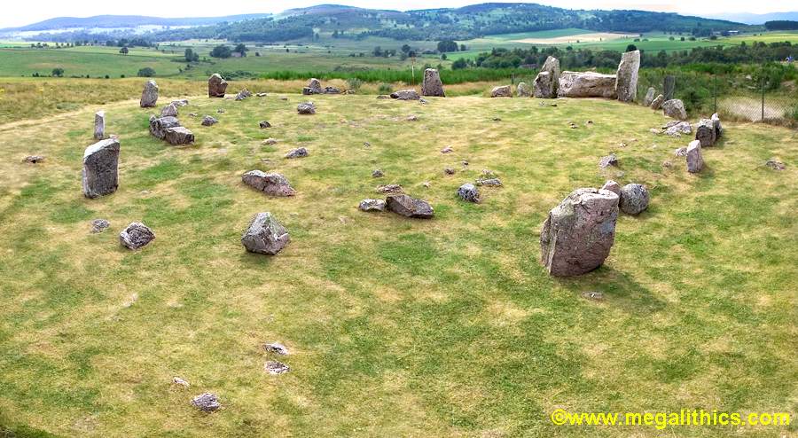Tomnaverie recumbent stone circle - 2005