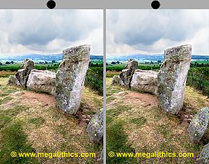 Tomnaverie recumbent stone circle - 3D stereo pairs